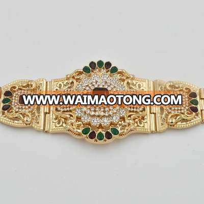 factory price morocco belt rhinestone chain belt wedding belt